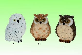 Obrázek z Sova polyresin 10,5cm, 3druhy (3) 